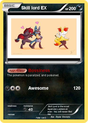 Pokemon Skill lord EX