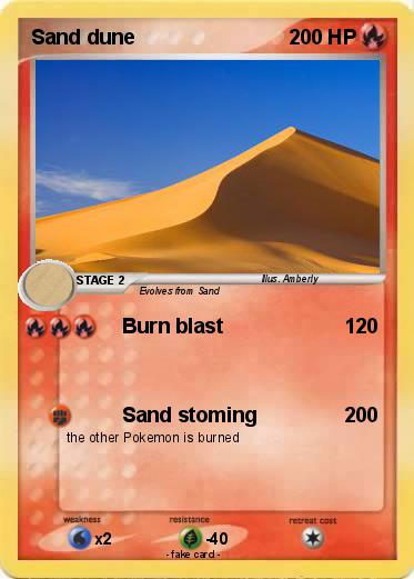 Pokemon Sand dune