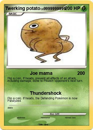 Pokemon Twerking potato