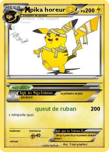 Pokemon pika horeur
