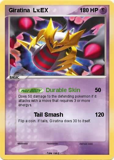 Pokemon Giratina  Lv.EX