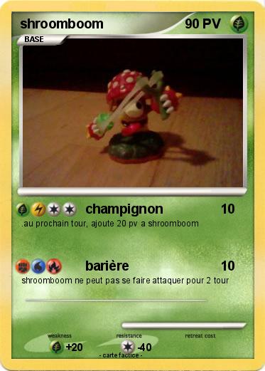 Pokemon shroomboom