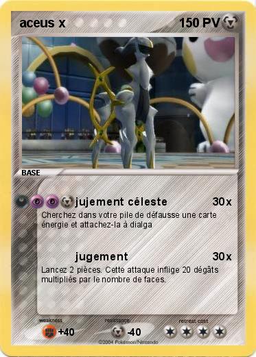 Pokemon aceus x