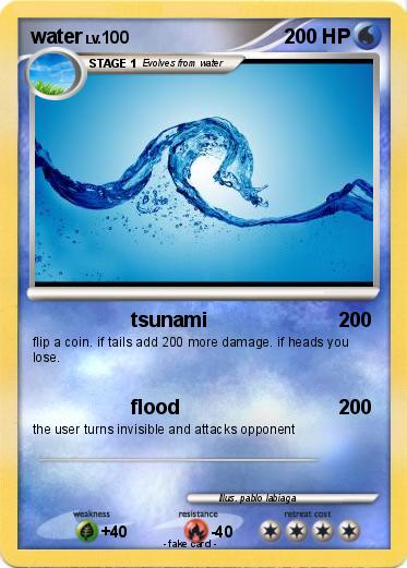 Pokemon water