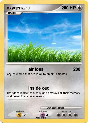 Pokemon oxygen