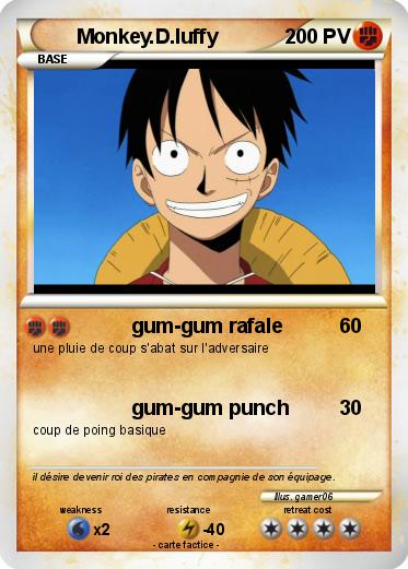 Pokemon Monkey.D.luffy