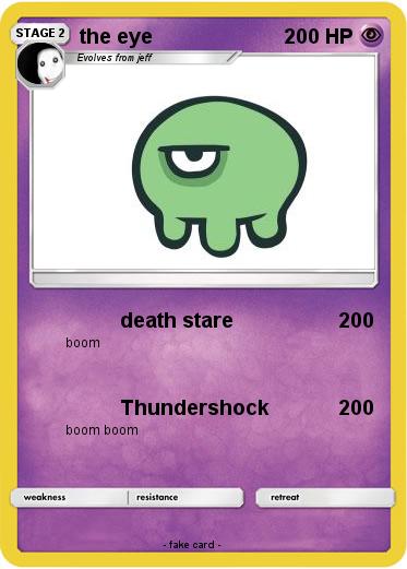 Pokemon the eye