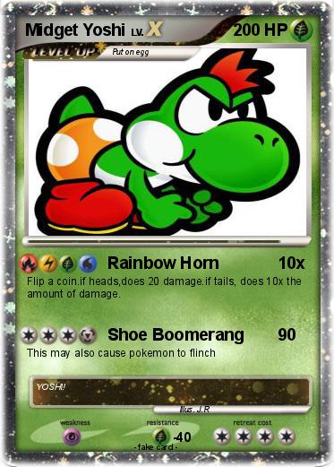 Pokemon Midget Yoshi