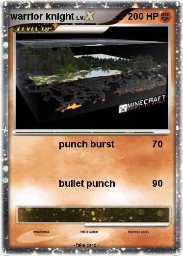 Pokemon warrior knight