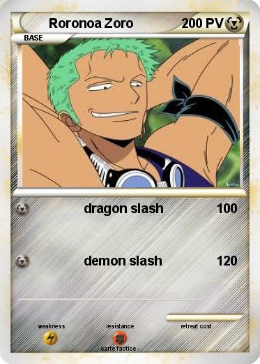 Pokemon Roronoa Zoro