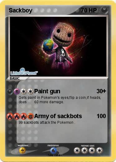 Pokemon Sackboy