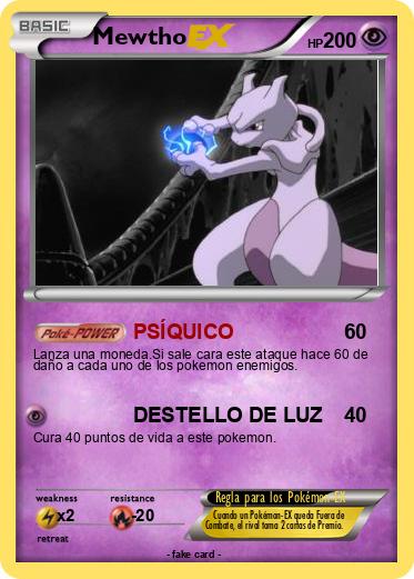 Pokemon Mewtho