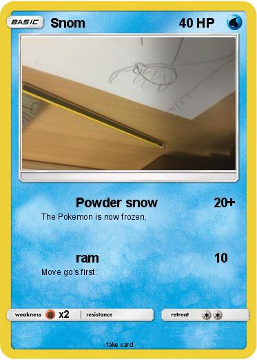 Pokemon Snom