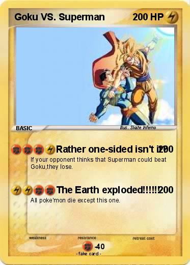 Pokemon Goku VS. Superman