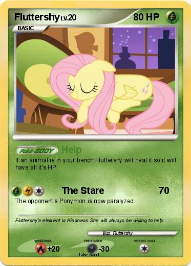 Pokemon Fluttershy
