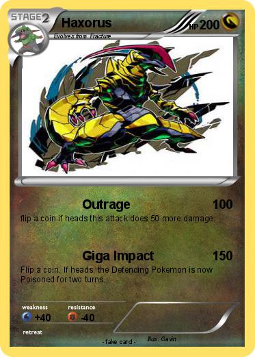 Pokemon Haxorus