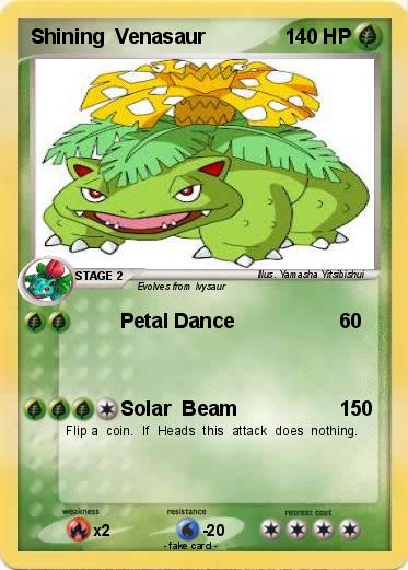 Pokemon Shining  Venasaur