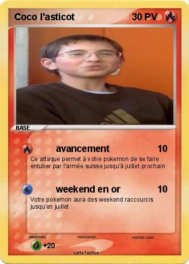 Pokemon Coco l'asticot
