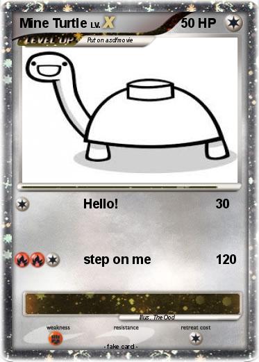 Pokemon Mine Turtle