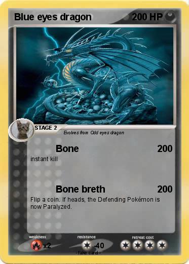 Pokemon Blue eyes dragon