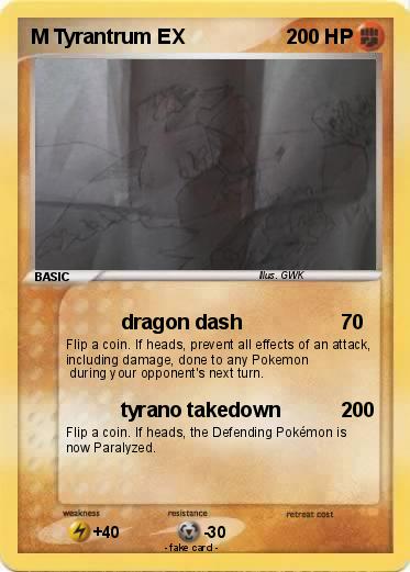 Pokemon M Tyrantrum EX