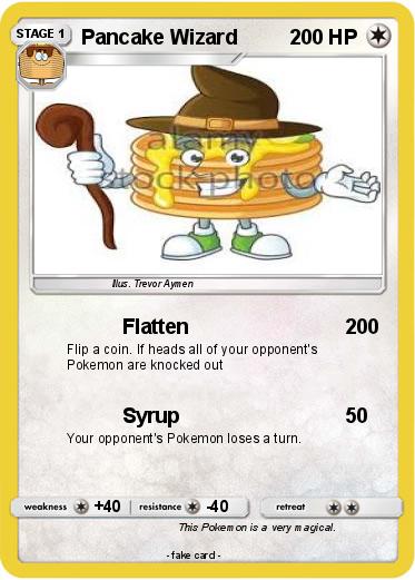 Pokemon Pancake Wizard