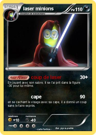 Pokemon laser minions