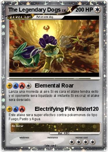 Pokemon The Legendary Dogs