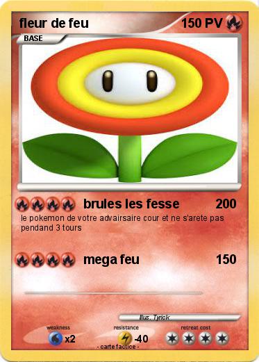 Pokemon fleur de feu