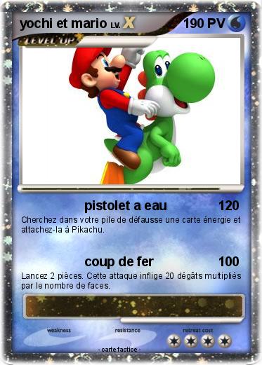 Pokemon yochi et mario