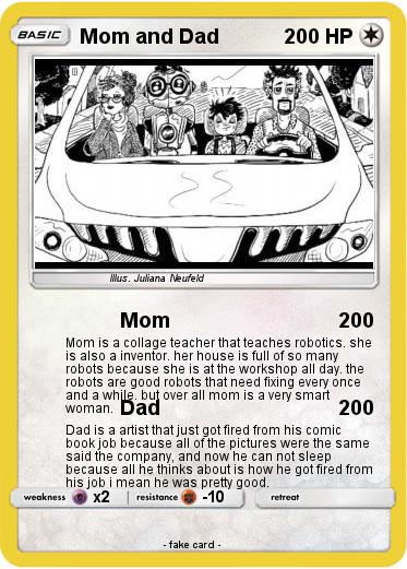 Pokemon Mom and Dad