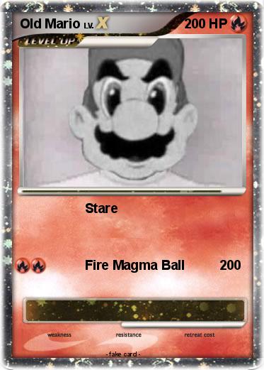 Pokemon Old Mario
