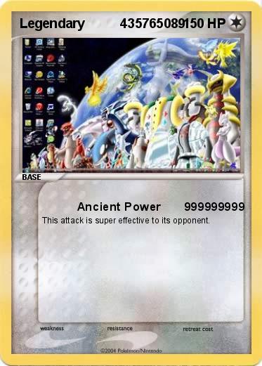 Pokemon Legendary          435765089