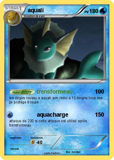 Pokemon aquali