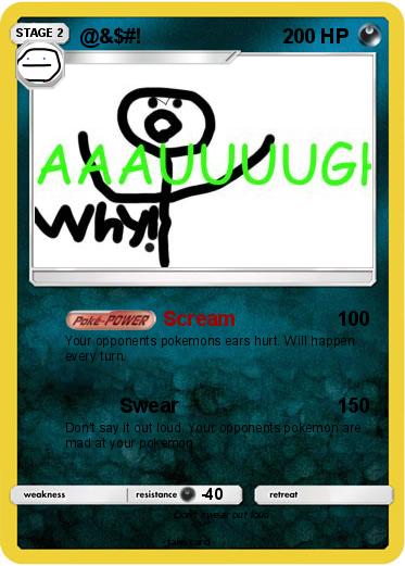 Pokemon @&$#!