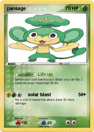 Pokemon pansage