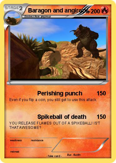 Pokemon Baragon and angirous