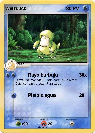 Pokemon Weirduck