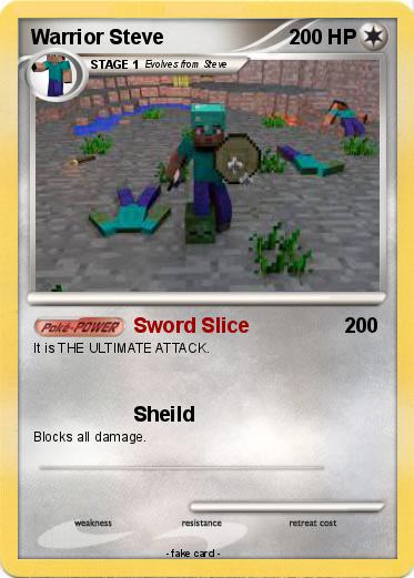 Pokemon Warrior Steve