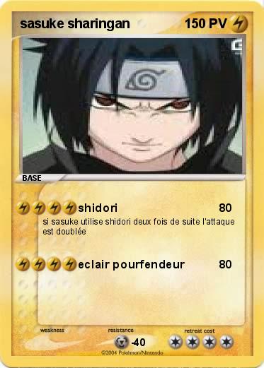 Pokemon sasuke sharingan