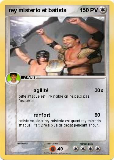 Pokemon rey misterio et batista