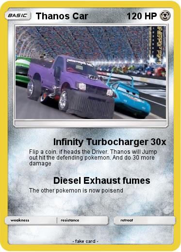 Pokemon Thanos Car