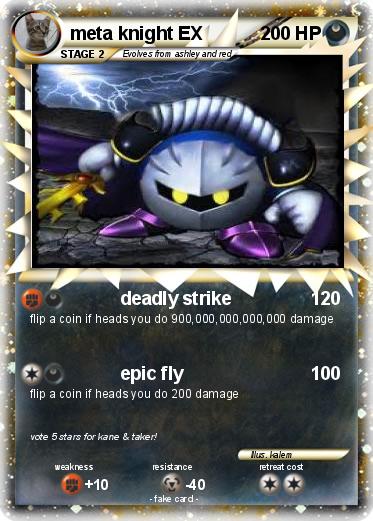 Pokemon meta knight EX