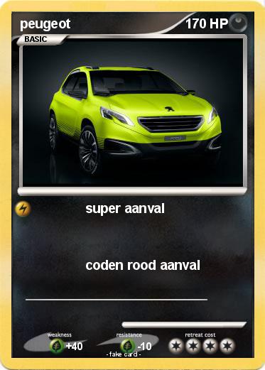 Pokemon peugeot