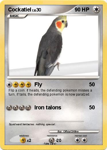Pokemon Cockatiel