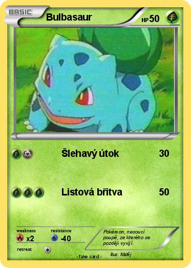 Pokemon Bulbasaur