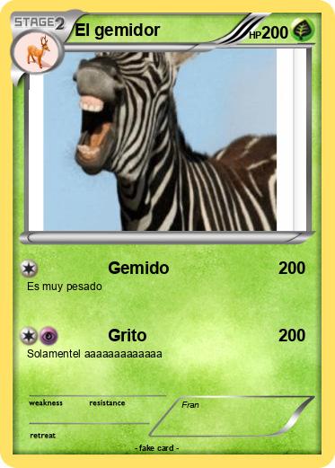 Pokemon El gemidor