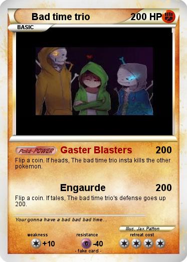 Pokemon Bad time trio