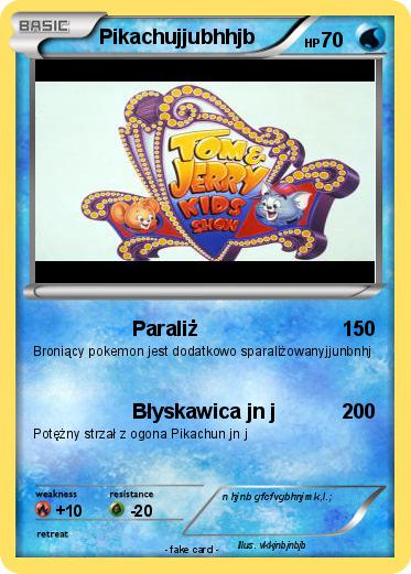 Pokemon Pikachujjubhhjb