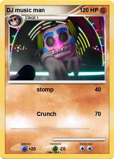 Pokemon DJ music man